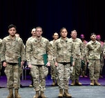 Multiple Illinois Army National Guard 725th Transportation Company Soldiers were awarded military medals.