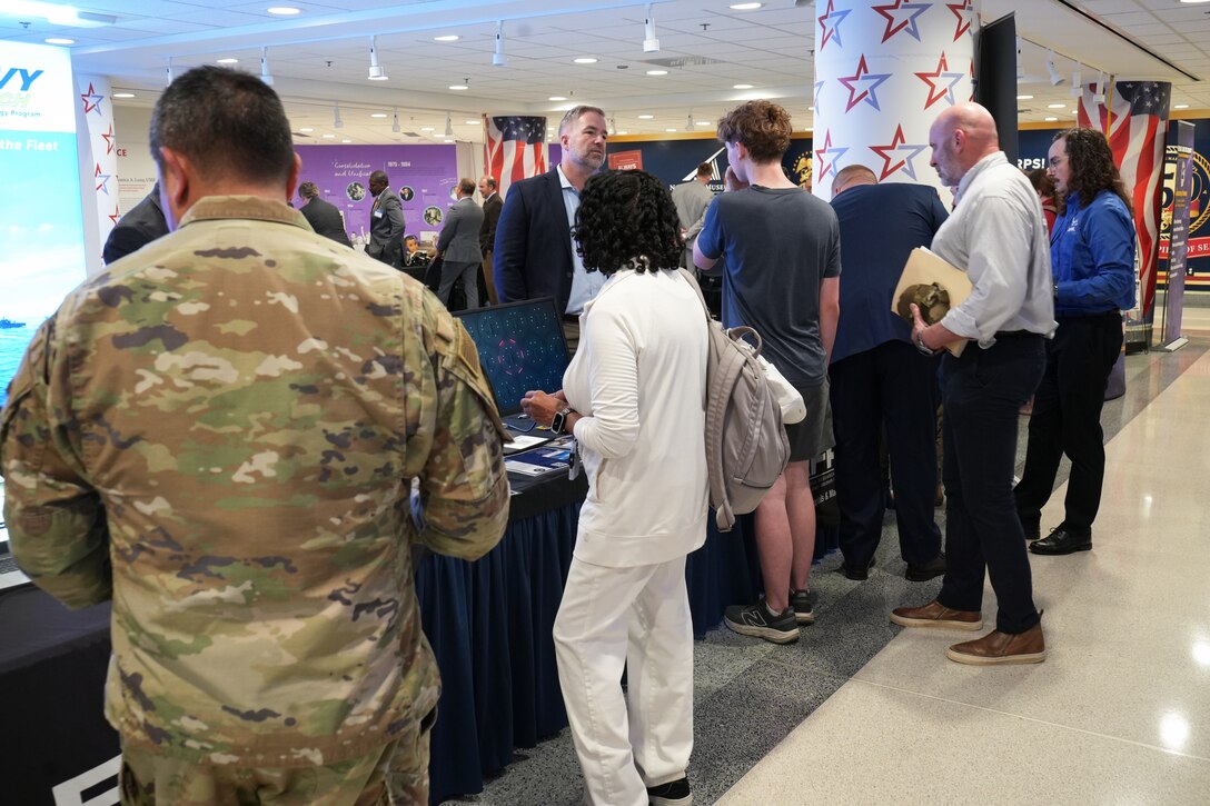 Image from Pentagon Day, July 8, 2025. DoD ManTech’s annual event includes exhibits and demonstrations across its portfolio.