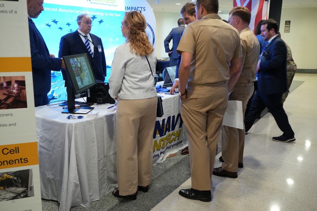 Image from Pentagon Day, July 8, 2025. DoD ManTech’s annual event includes exhibits and demonstrations across its portfolio.
