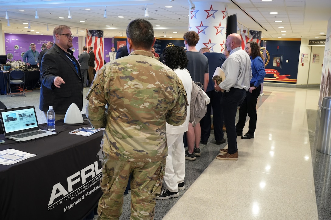 Image from Pentagon Day, July 8, 2025. DoD ManTech’s annual event includes exhibits and demonstrations across its portfolio.