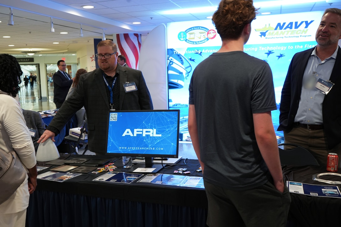 Image from Pentagon Day, July 8, 2025. DoD ManTech’s annual event includes exhibits and demonstrations across its portfolio.