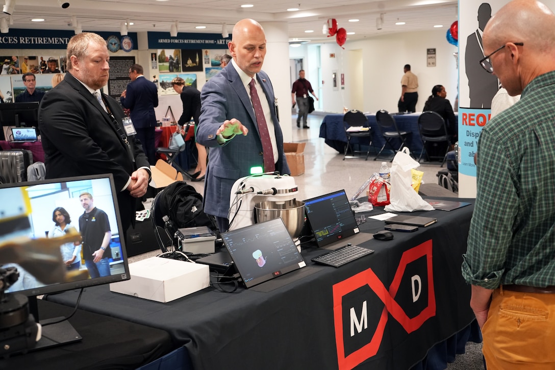 Image from Pentagon Manufacturing Day, July 8, 2025.