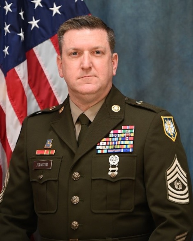 Command Sgt. Maj. R. Travis Ransom