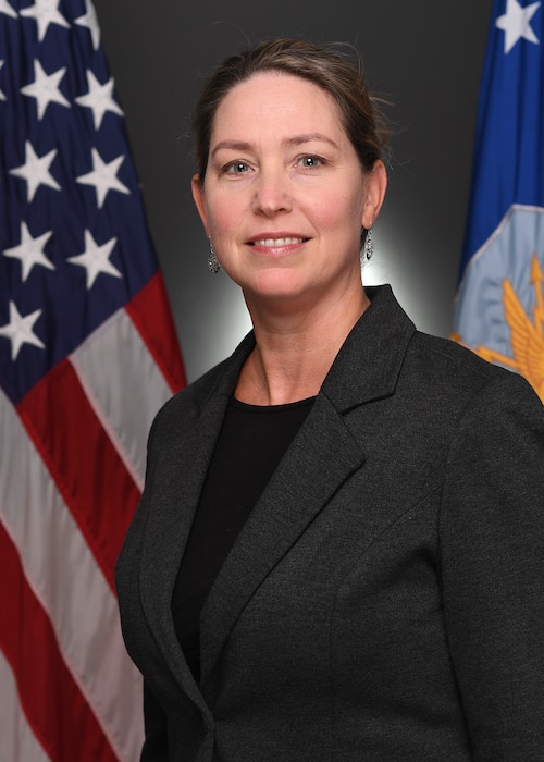 Ms. Tracy Whittlesey is the Department of the Air Force Deputy Program Executive Officer for Command, Control, Communications and Battle Management (DAF PEO C3BM). (Air Force Photo by Andy Morataya)