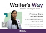 This Walter's Way branded graphic was created to accompany an article on December 29, 2025 informing beneficiaries of a new way of accessing primary care at Walter Reed National Military Medical Center focused on maintaining a medically ready force and a ready medical force while keeping patients' needs and expectations at the forefront of daily operations.