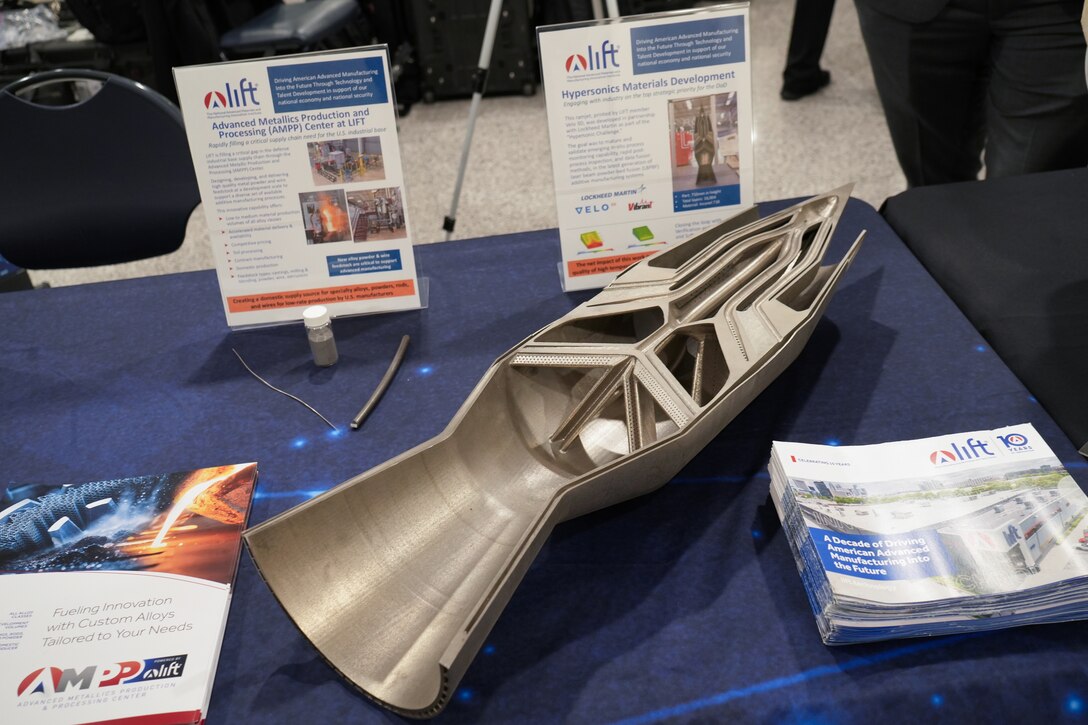 Image of demonstration or exhibit during Pentagon Manufacturing Day, July 8, 2025.