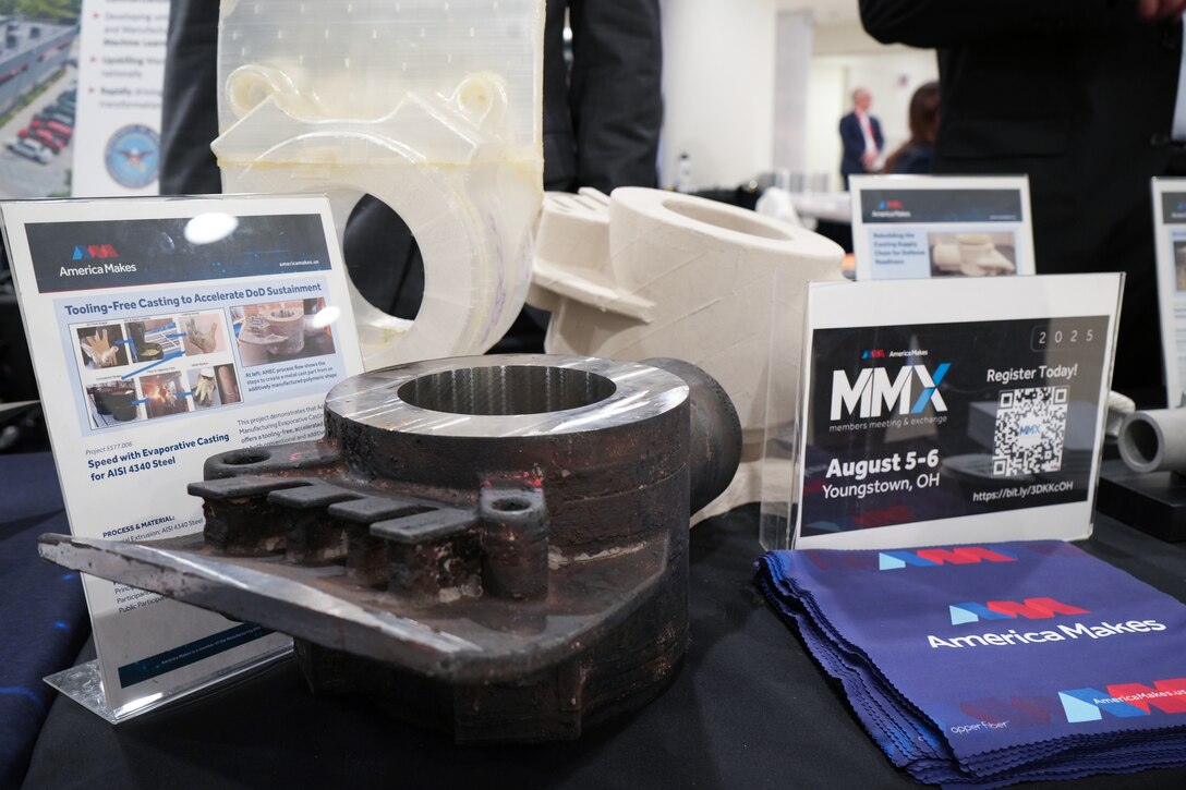 Image of demonstration or exhibit during Pentagon Manufacturing Day, July 8, 2025.