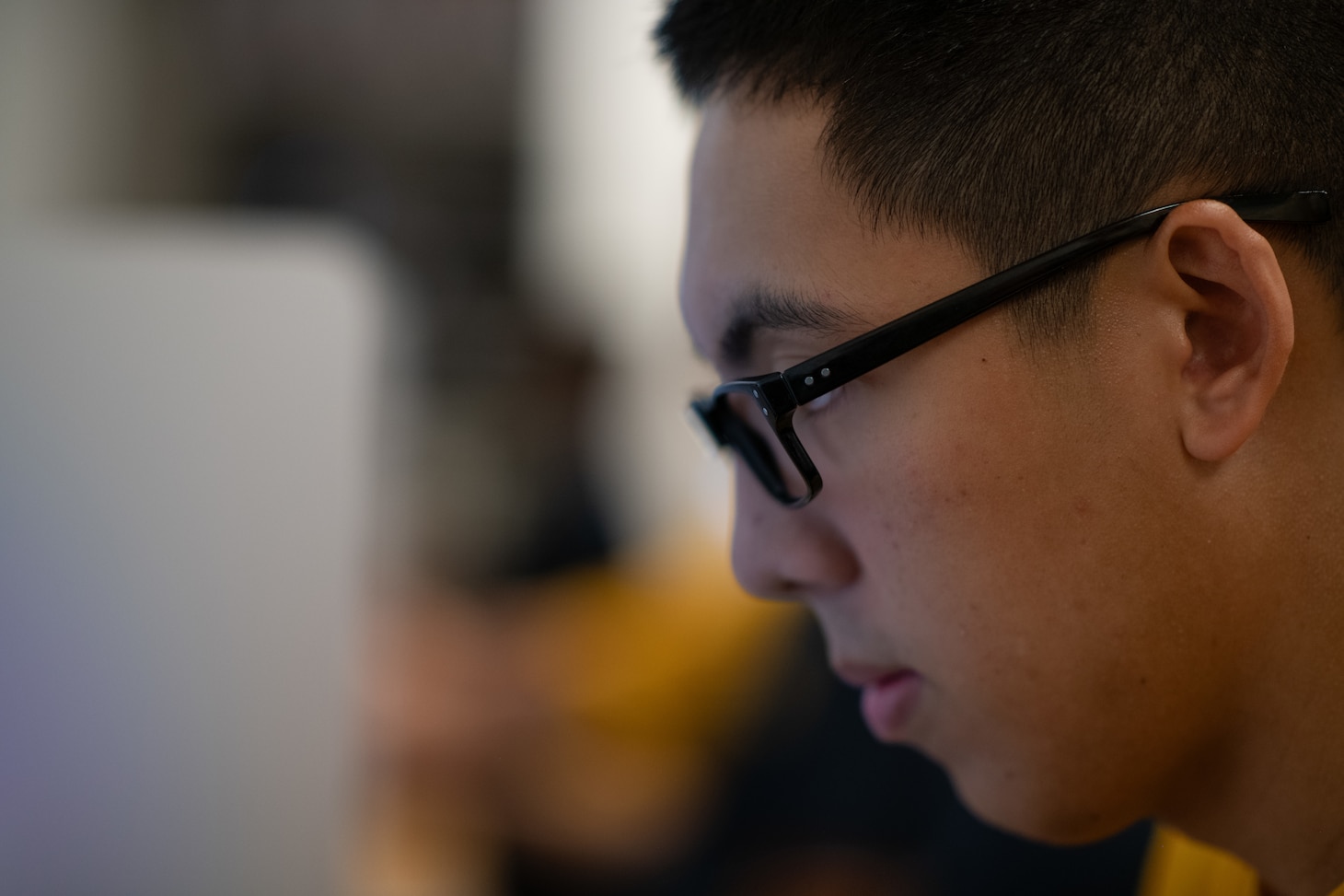 A naval aviation candidate takes the Aviation Standardized Test Battery (ASTB) in the Naval Aerospace Medical Institute's (NAMI) behavioral research lab, Aug. 4. The ASTB is used to determine a person's viability as an aviation officer candidate. With five detachments, 12 training centers, and facilities in over 60 locations across the United States, NMOTC provides high impact individual medical training for the Navy, other U.S. armed forces, and allied nations around the globe. (U.S. Navy photo by Mass Communication Specialist 1st Class Russell Lindsey SW/AW)