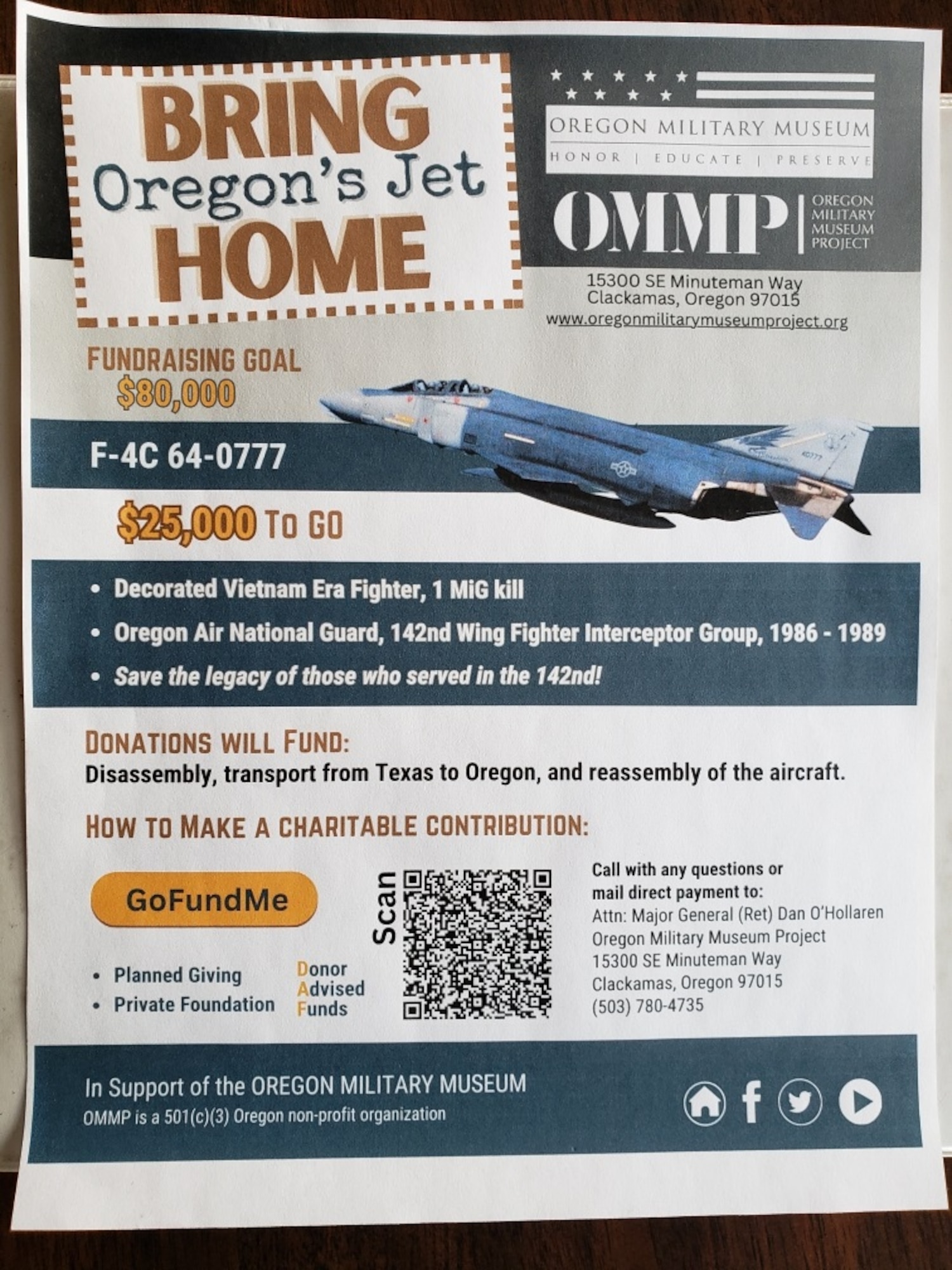 Ole 777 Returns to Oregon