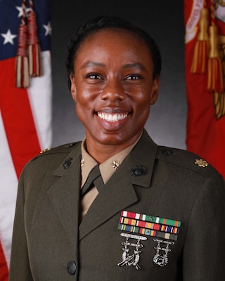 Portrait of  Maj. Lakyra N. Pharms