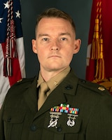 Major Michael A. Harting, Inspector - Instructor, H&S CO., 4TH ASSAULT AMPHIBIAN BATTALION