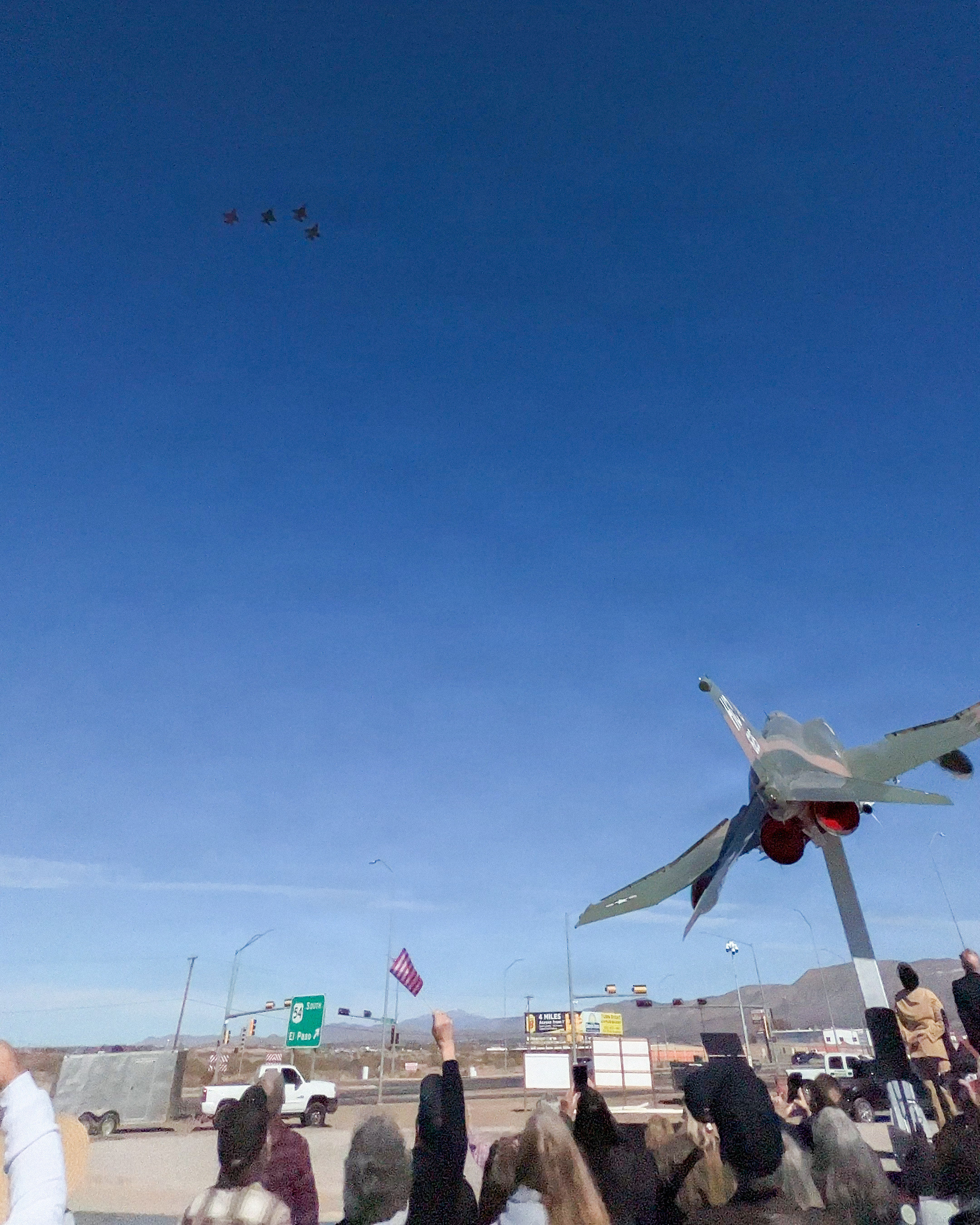 Gateway Freedom Monument featuring F-4 Phantom II opens in Alamogordo ...