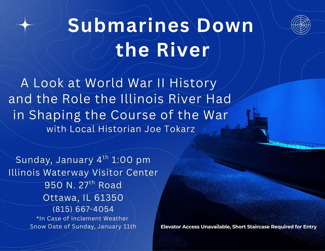 Submarines Down the River lecture flyer