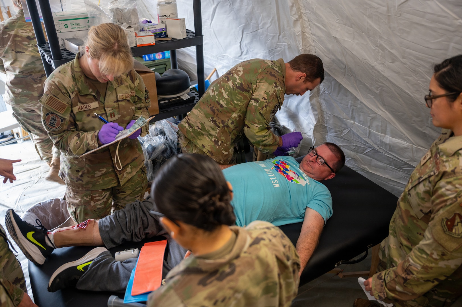 Rehearsal of Concept for new medical Role 1 framework