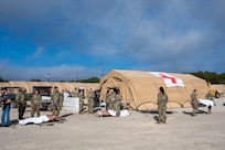 Rehearsal of Concept for new medical Role 1 framework