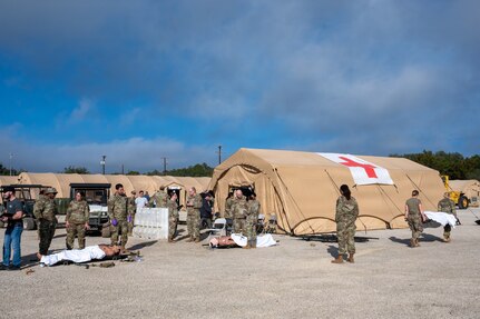 Rehearsal of Concept for new medical Role 1 framework