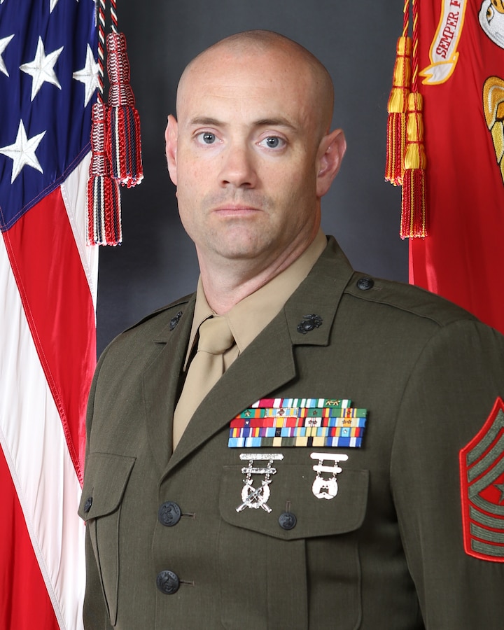 SgtMaj Allen's command photo