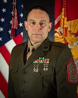 First Sergeant Dustin L. Schappell, Battery First Sergeant, India Battery, 3rd Battalion 14th Marine Regiment