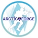 Logo for the Exercise Arctic Forge. 
Arctic Forge is a U.S. Army Europe and Africa led biennial exercise builds Arctic readiness and interoperability in support of the U.S. Army's Arctic Strategy.