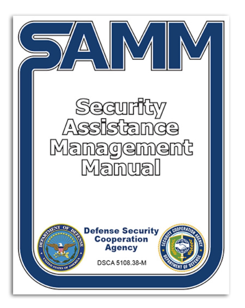 Cover page of the Security Assistance Management Manual