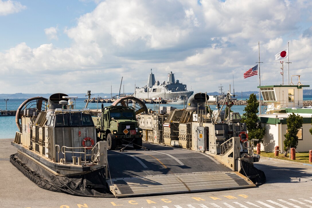 The purpose of these operations are to ensure that all necessary gear and personnel are embarked on ship prior to each patrol. The 31st MEU, the Marine Corps’ only continuously forward-deployed MEU, provides a flexible and lethal force ready to perform a wide range of military operations as the premiere crisis response force in the Indo-Pacific region. (U.S. Marine Corps photo by Sgt. Tyler Andrews)