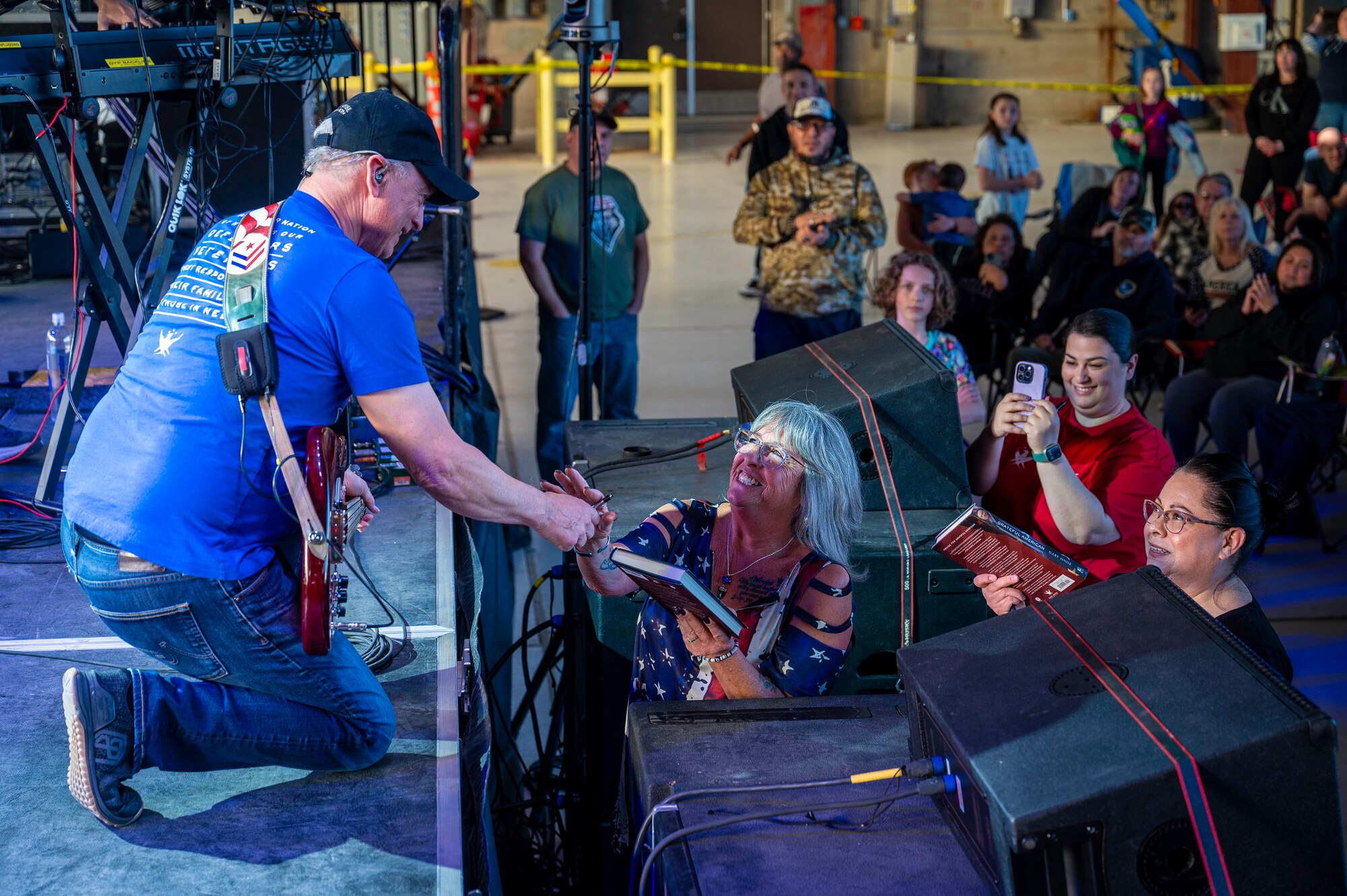 Gary Sinise and the Lt. Dan Band performing