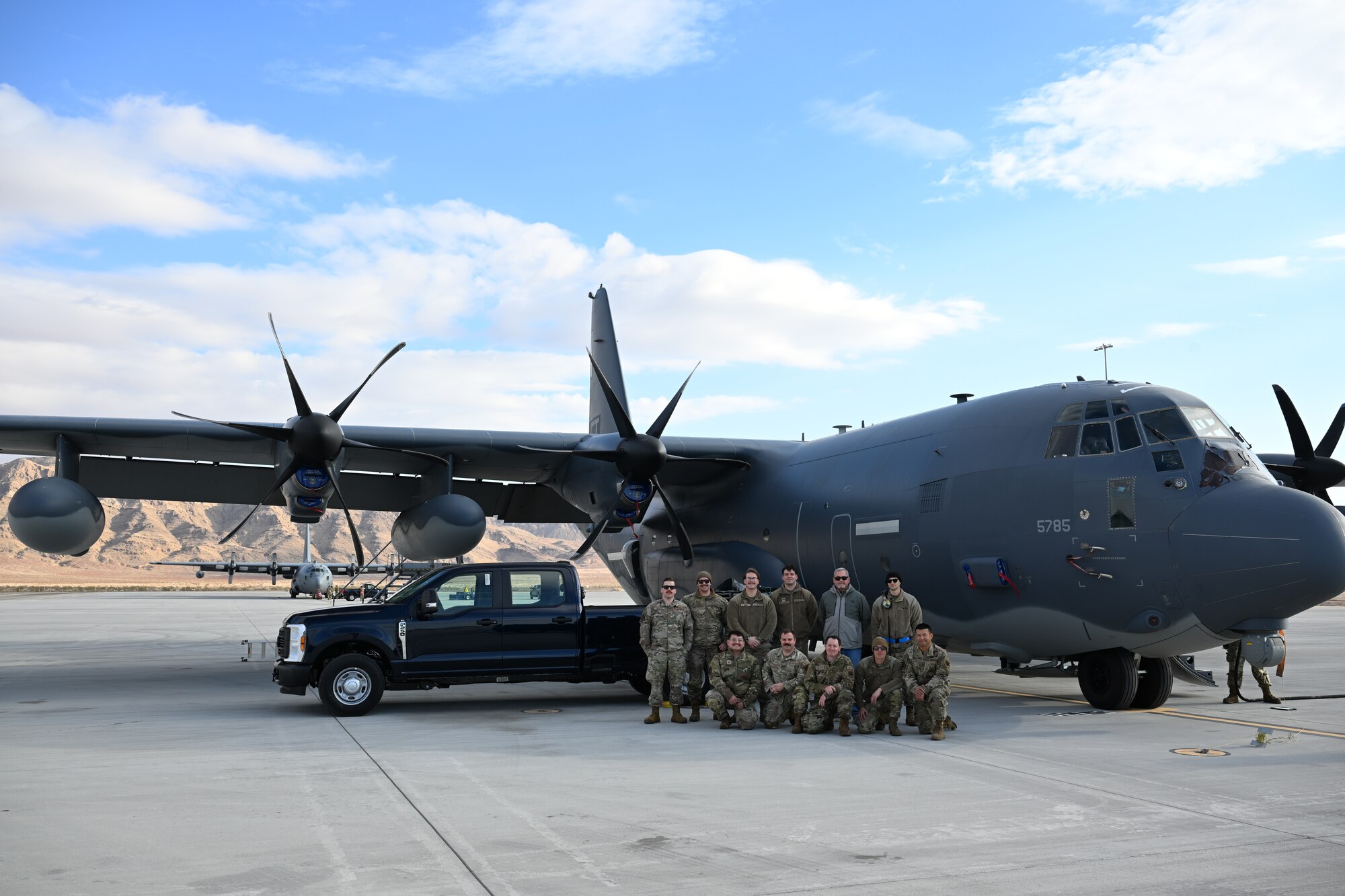 Airmen assigned to the 87th Electronic Warfare Squadron Combat Shield participate in Red Flag 25-1.