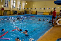 Children from the Biko-en Orphanage visit the Himberg Pool at Misawa Air Base, Japan, Dec. 21, 2024.