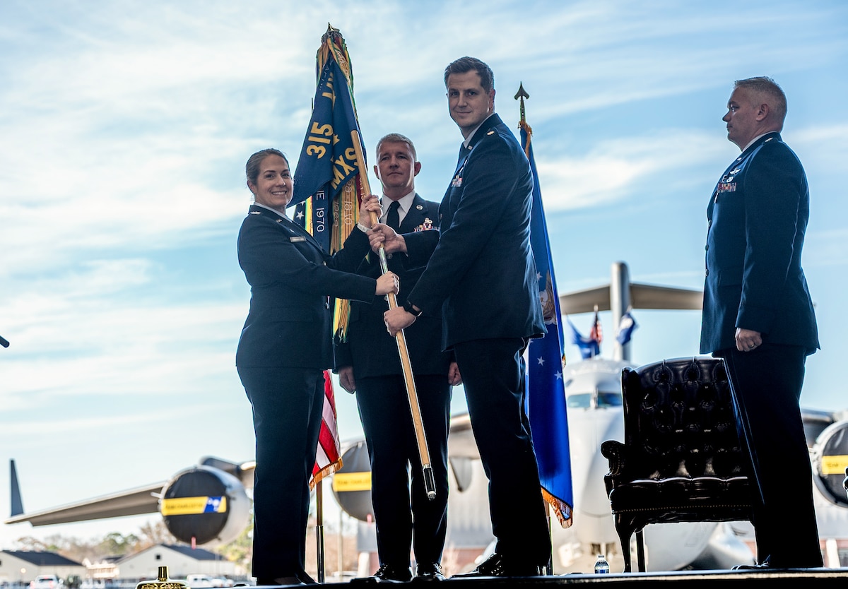 315th Maintenance Squadron Change of Command
