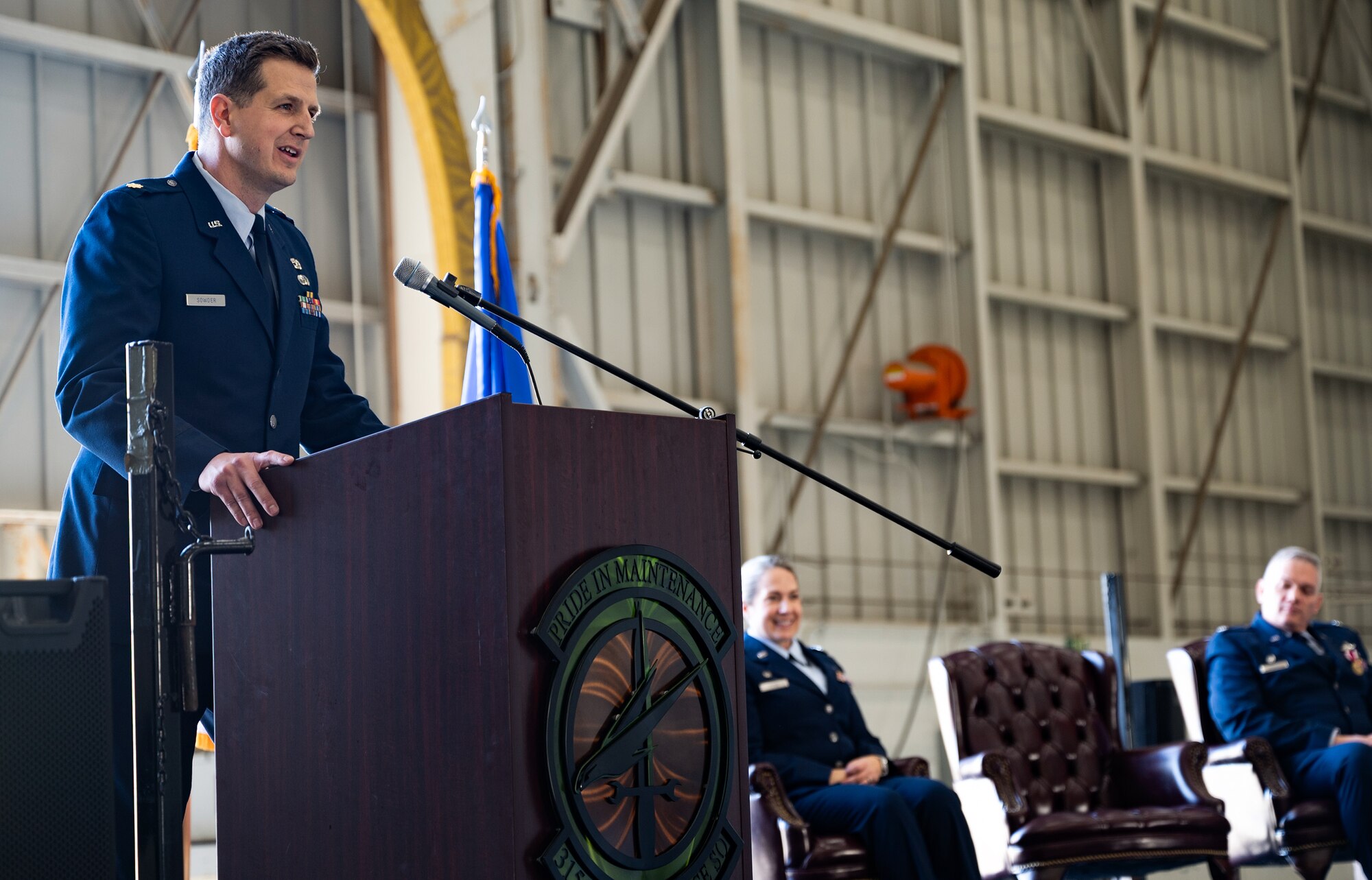 315th Maintenance Squadron Change of Command