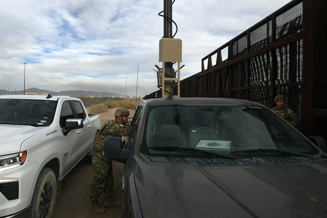 192nd QM Co. assists southern border mission