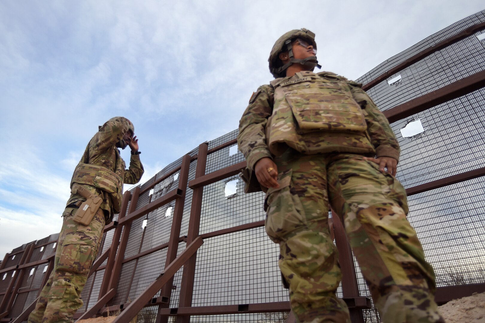192nd QM Co. assists southern border mission