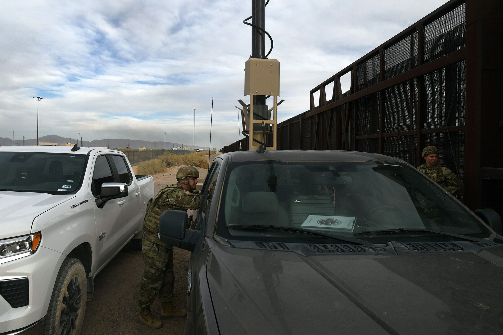 192nd QM Co. assists southern border mission