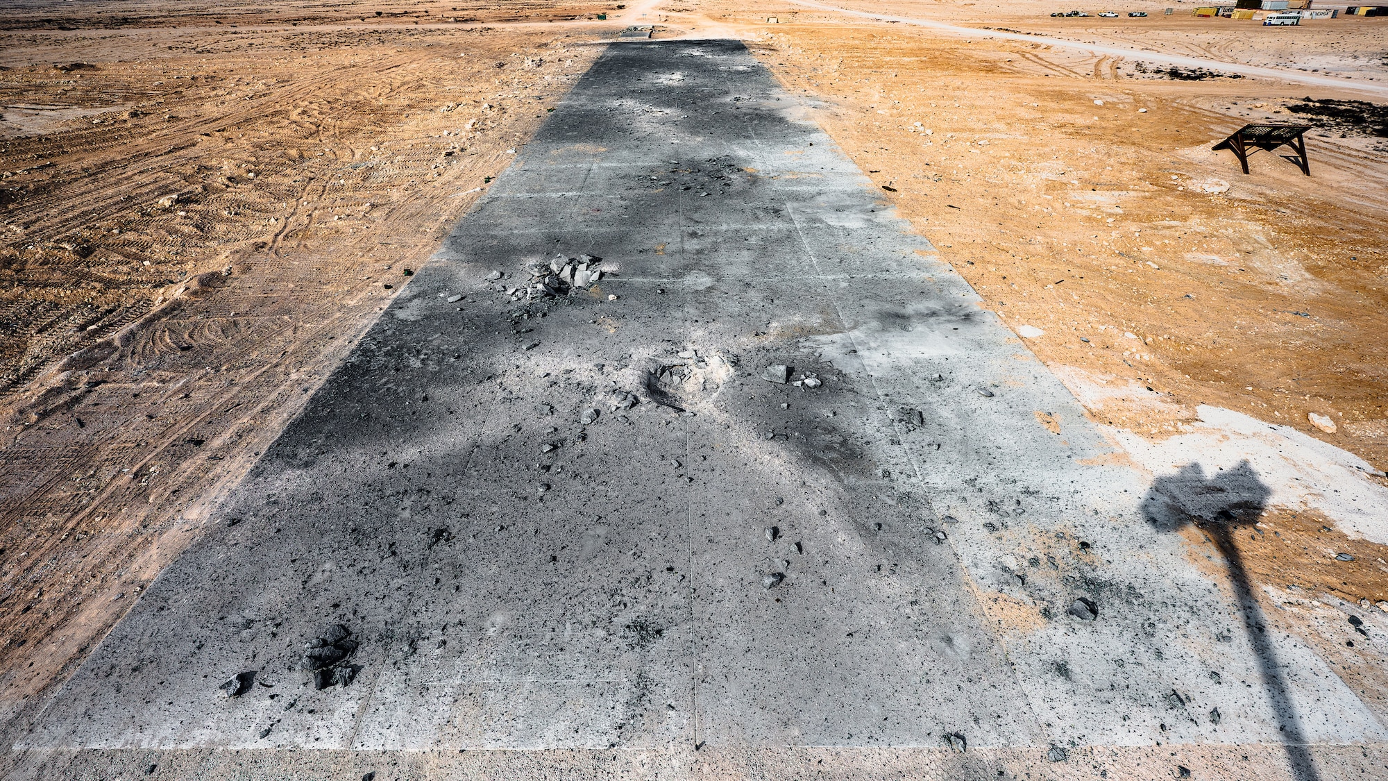 Training pad is damaged for exercise