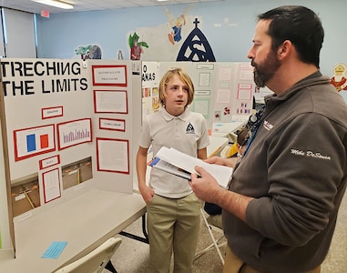 NUWC Division Newport volunteers encourage interest in STEM at school science fairs
