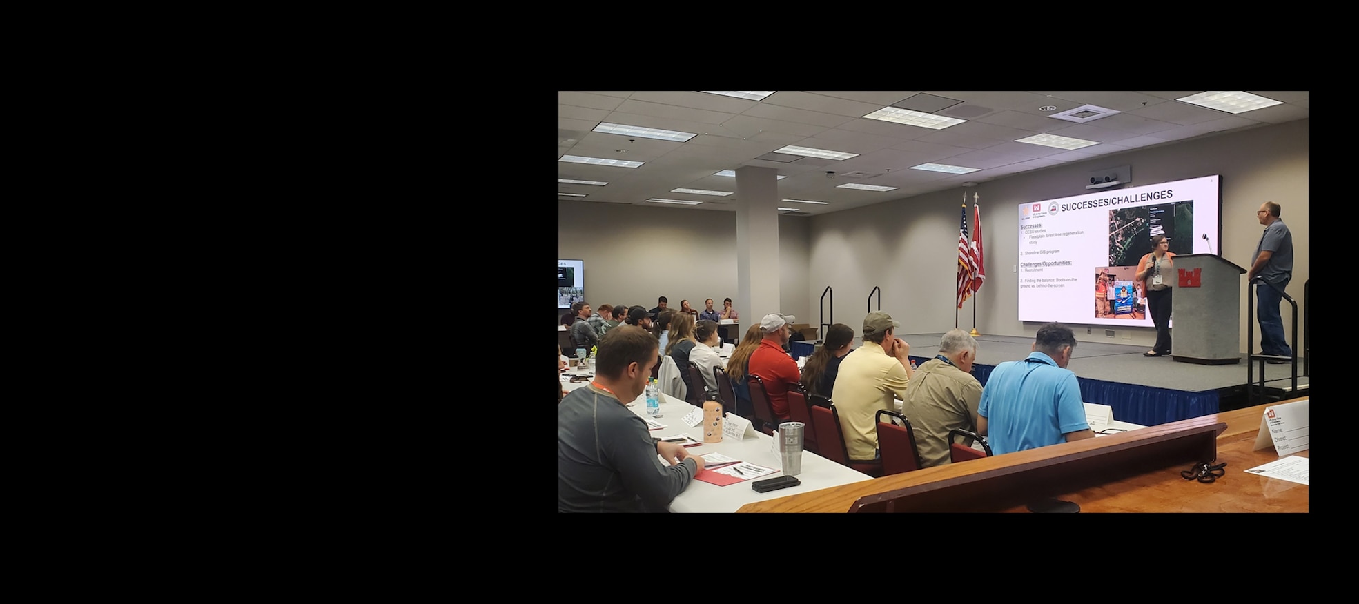 The Vicksburg District hosted park rangers from every district in the Mississippi Valley Division for training and listening sessions.