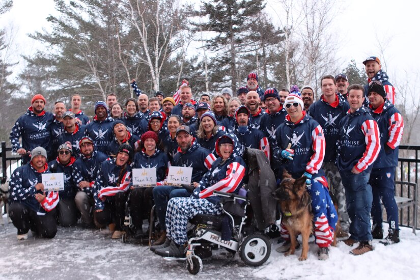 Team US at training camp in Lake Placid, New York, Jan 6-10, 2024.