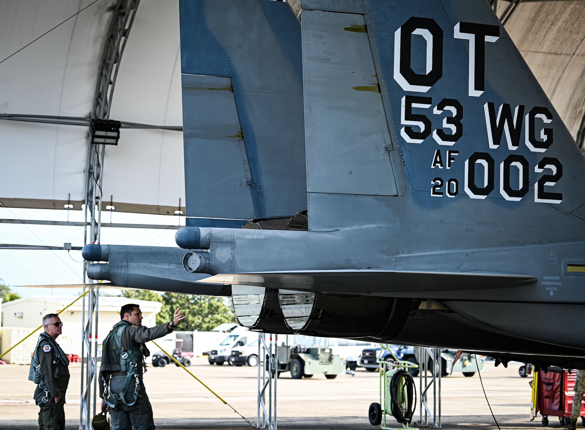 ACC F-15EX Visit