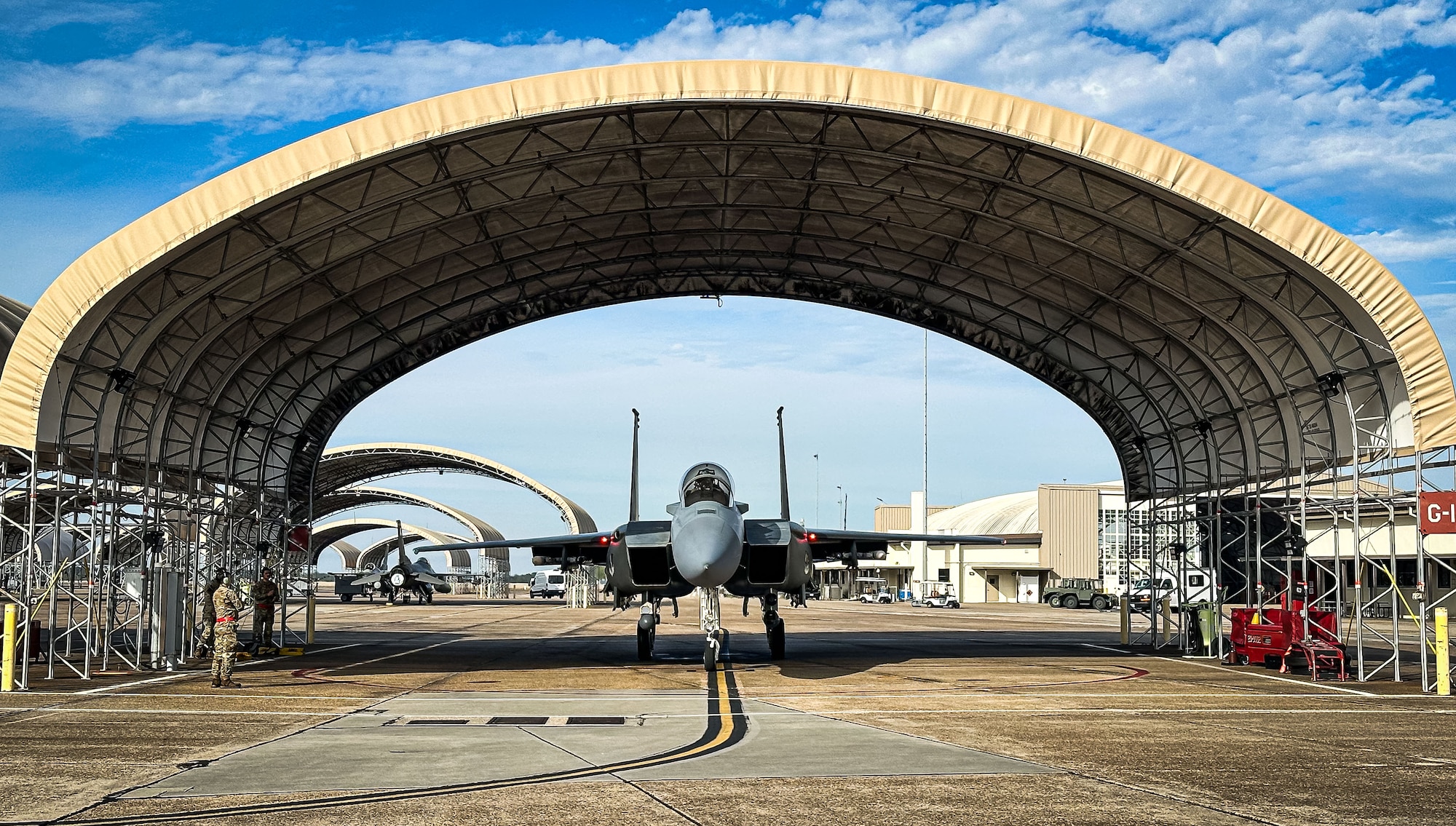 ACC F-15EX Visit