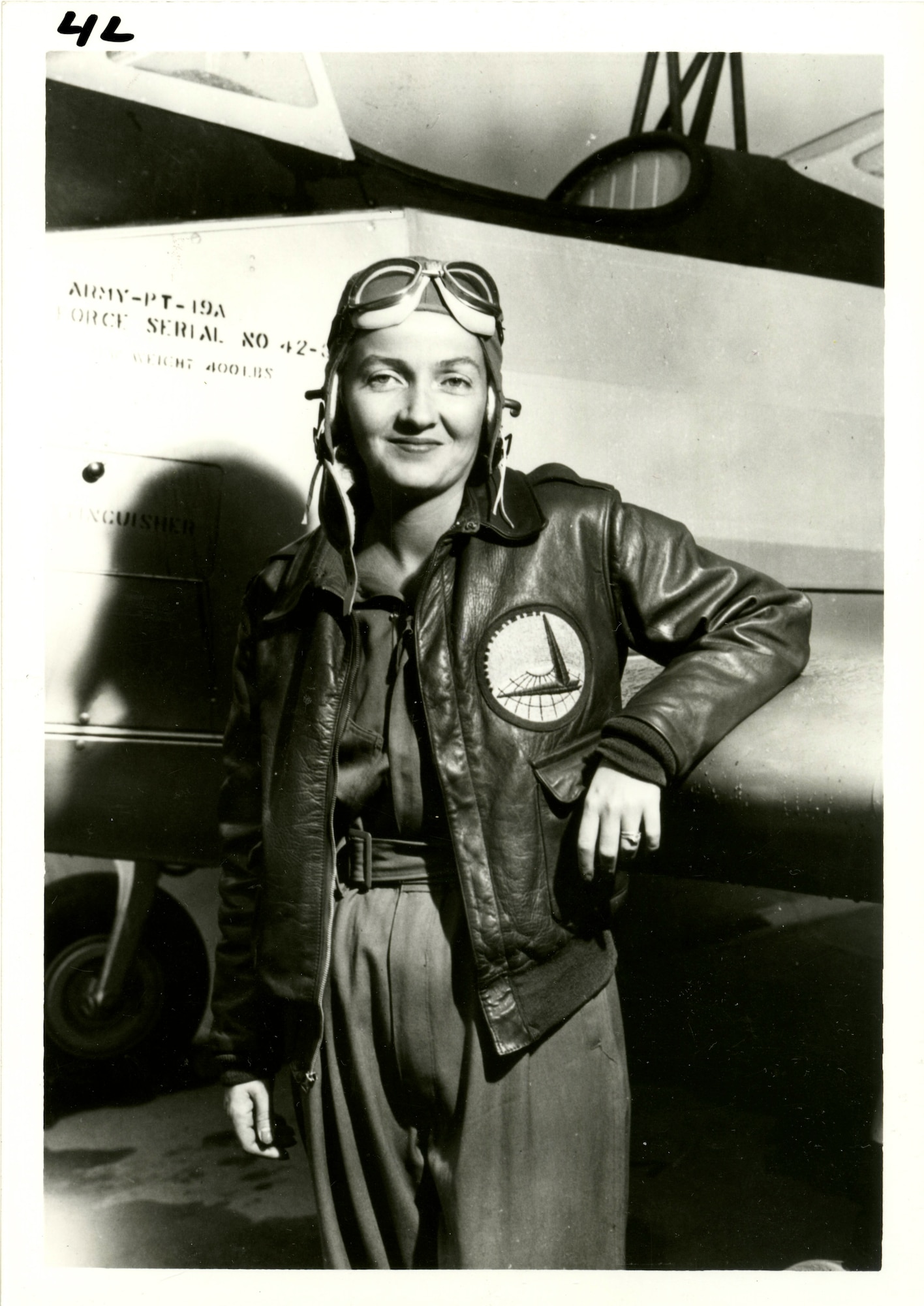 As leader of the WAFS Love was the first to fly a P-51, a P-38, and a B-17, never asking the women to take a risk she would not take herself.
