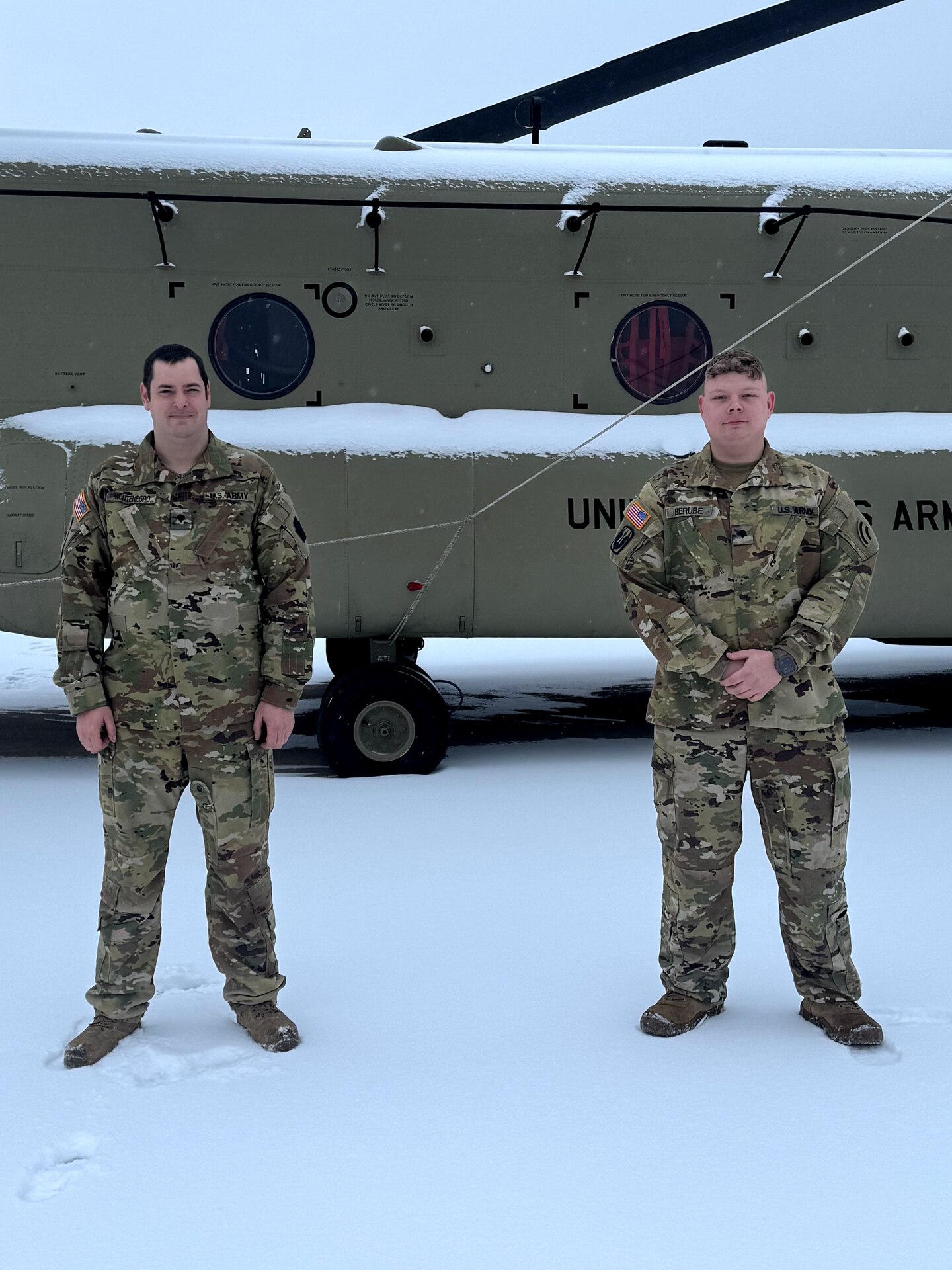 Connecticut National Guardsmen spring into action to aid pedestrian struck by vehicle