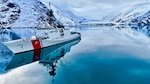 Coast Guard Cutter Bertholf (WMSL 750) transits through Glacier Bay, Alaska, Oct. 24, 2024. During the patrol, Bertholf’s crew operated as far north as the Arctic Circle, patrolling along the maritime boundary line between the United States and Russia and supporting U.S. strategic interests in the North Pacific Ocean. (U.S. Coast Guard photo by Troy Spence.)