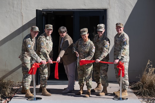  On Feb. 7, a ribbon-cutting ceremony marked the completion of a $3.55 million renovation transforming the historic hangar into a state-of-the-art facility. The remodel included modern infrastructure, over 100 Sensitive Compartmented Information Facility workstations, and a 28-seat classroom, ensuring the hangar could support Space Delta 7’s intelligence, surveillance, and reconnaissance operations.