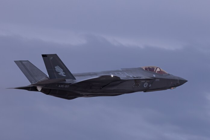 F-35 in flight