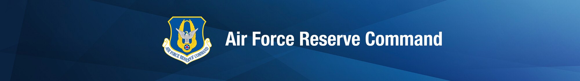 Air Force Reserve Command banner graphic.