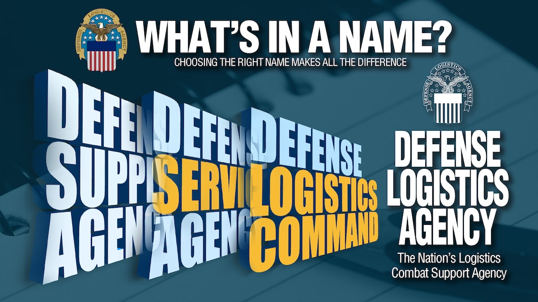 Graphic with letters in blue and yellow