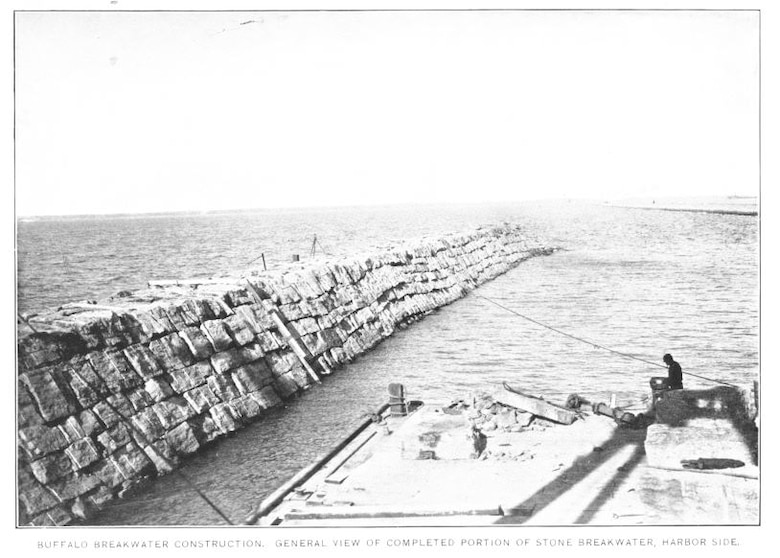 Buffalo Harbor structures