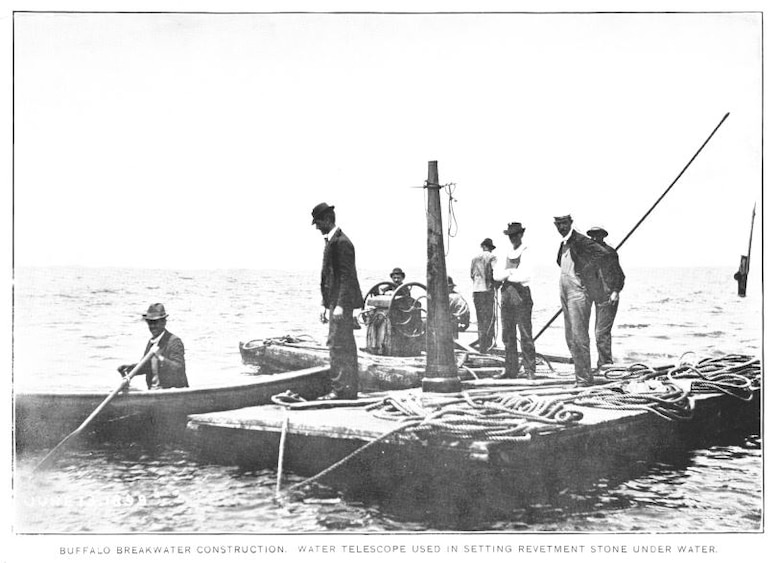 Buffalo Harbor structures