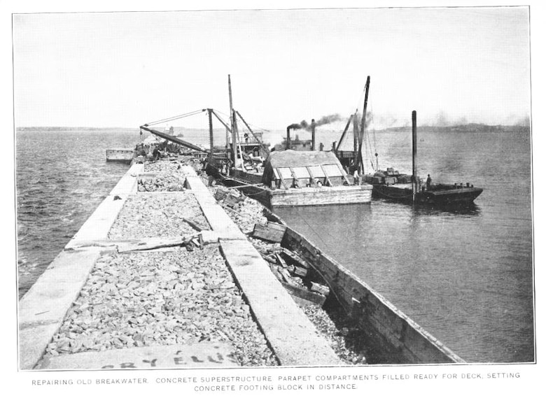 Buffalo Harbor structures