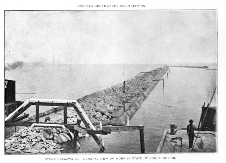 Buffalo Harbor structures